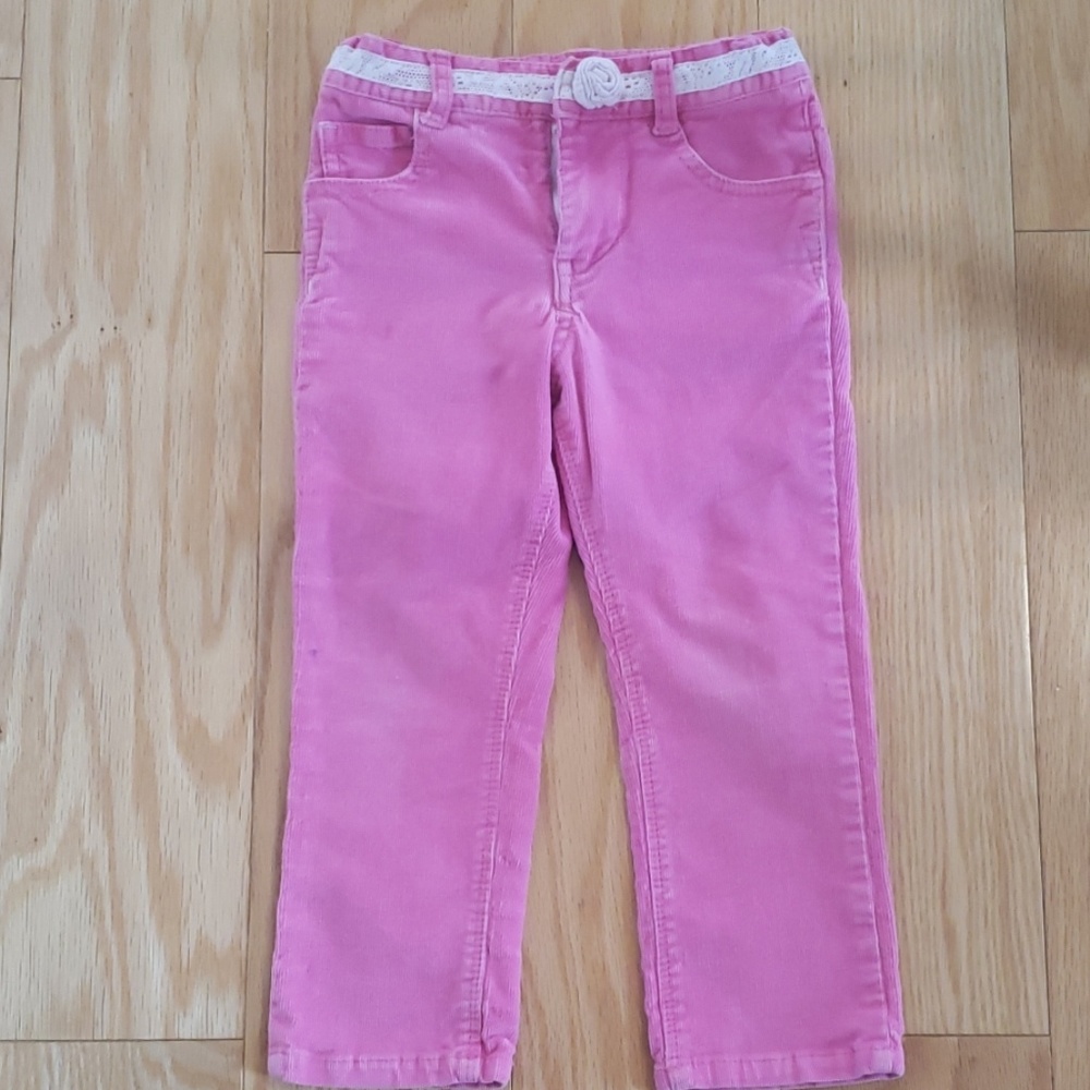 Toddler girl 3T pink corduroy pants